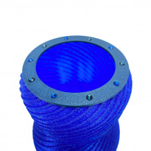 Lámpara Lira | Diseño ondulado con luz de 3 tonos