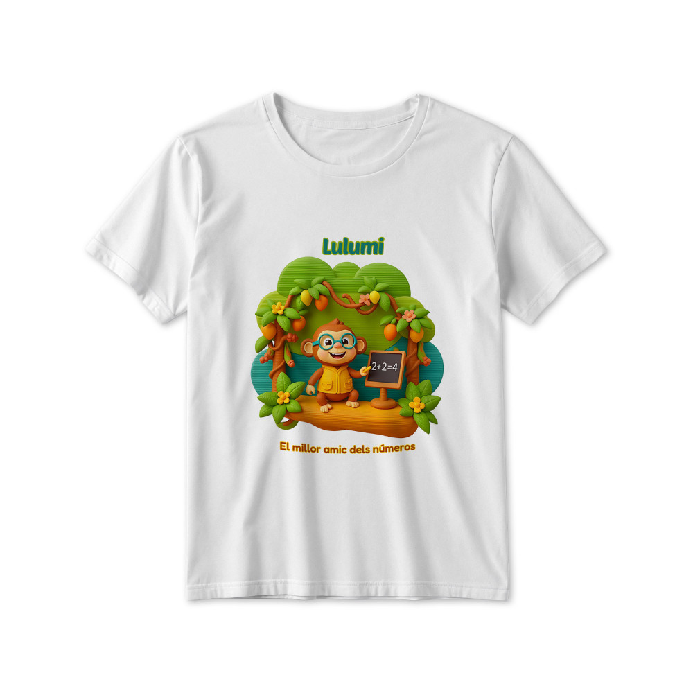 Camiseta infantil | Animales con superpoderes | Il·lusiona’t Petits