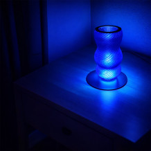 Lámpara Lira | Diseño ondulado con luz de 3 tonos