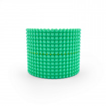 Maceta Sfera | Superficie geométrica con cristales premium