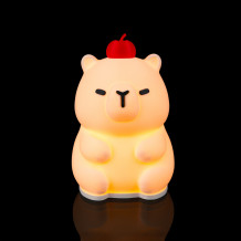 Luminaria capibara infantil | Luz LED acogedora