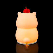 Luminaria capibara infantil | Luz LED acogedora