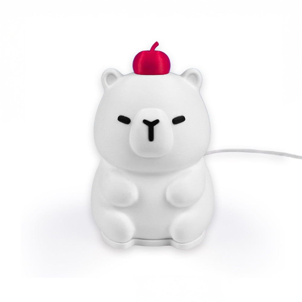 Luminaria capibara infantil | Luz LED acogedora