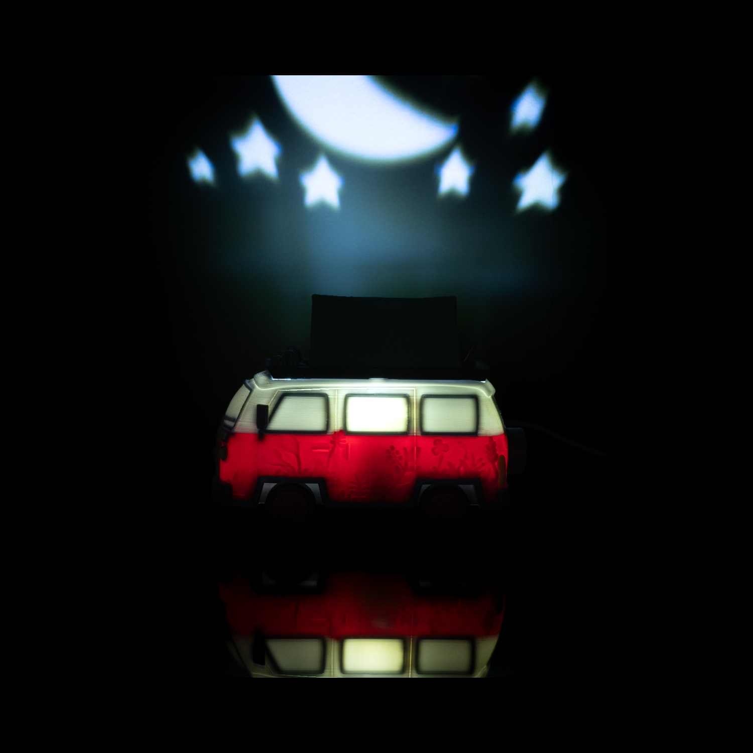 Lámpara de pared Camping Bus