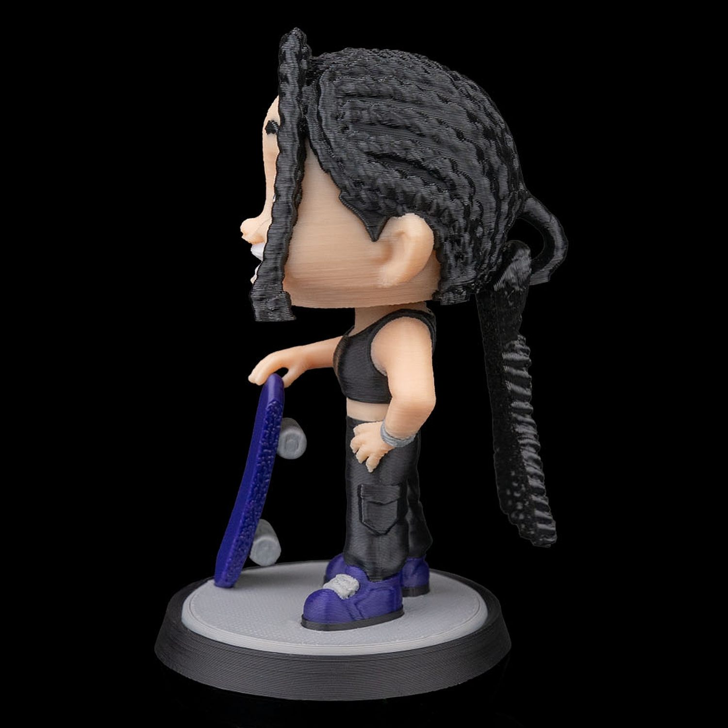 Figura decorativa personalizable Skateboarder