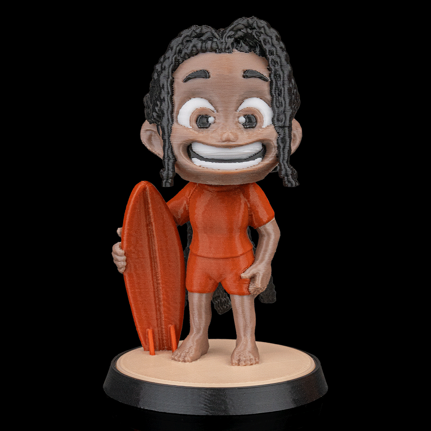 Figura decorativa personalizable Surfer