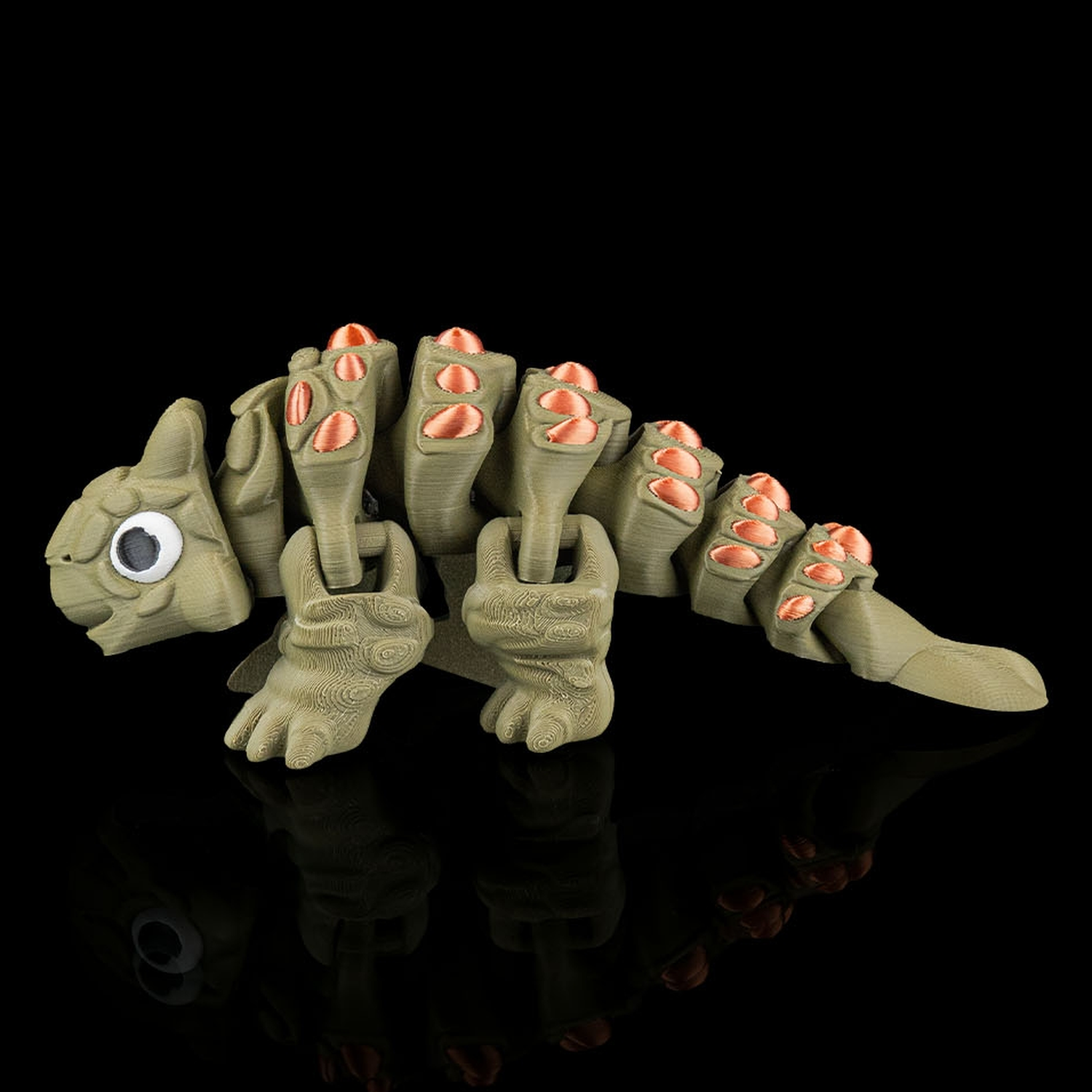 Figura articulada Ankylosaurus Dinosaur
