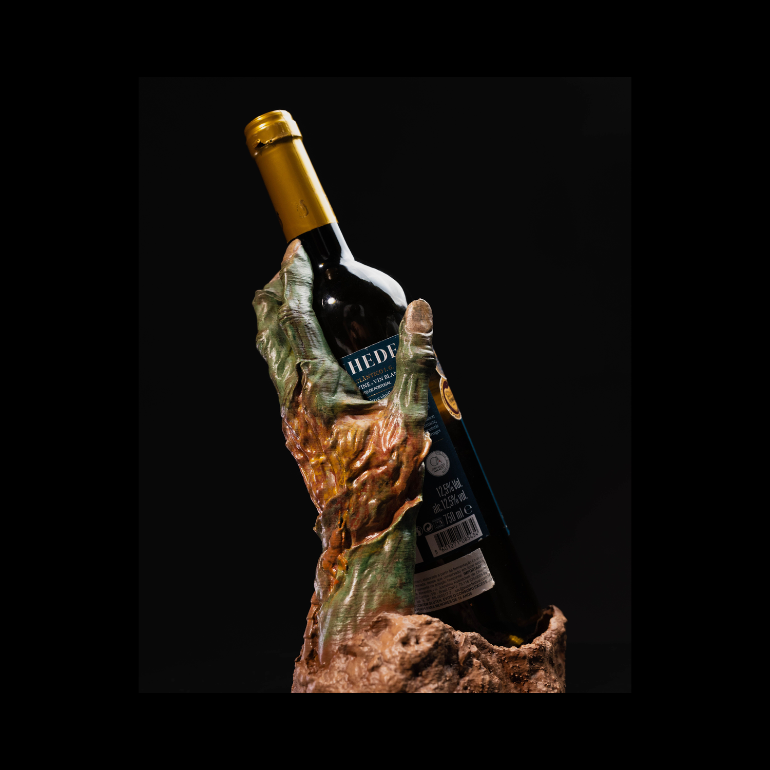 Soporte para botella de vino Hand from the Dead