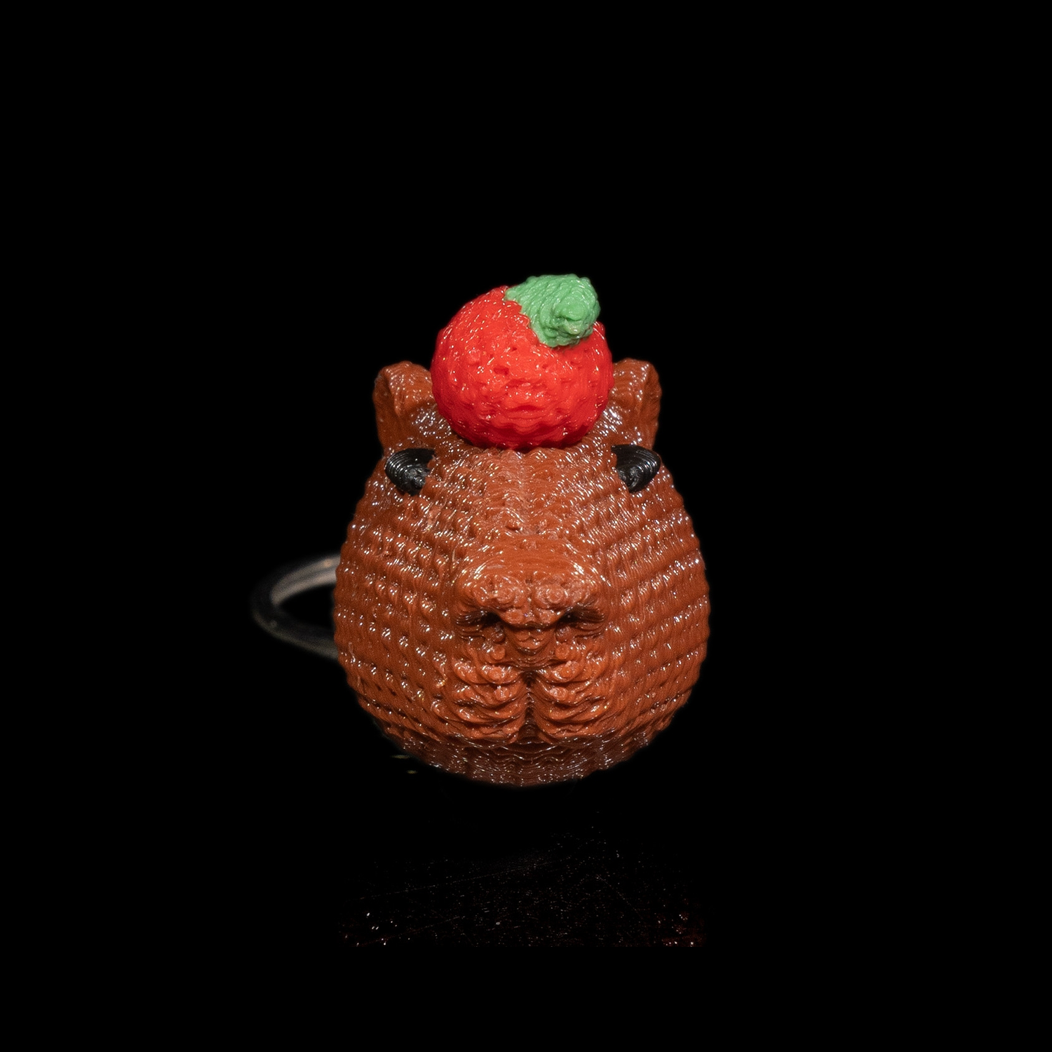 Llavero Capy Crochet