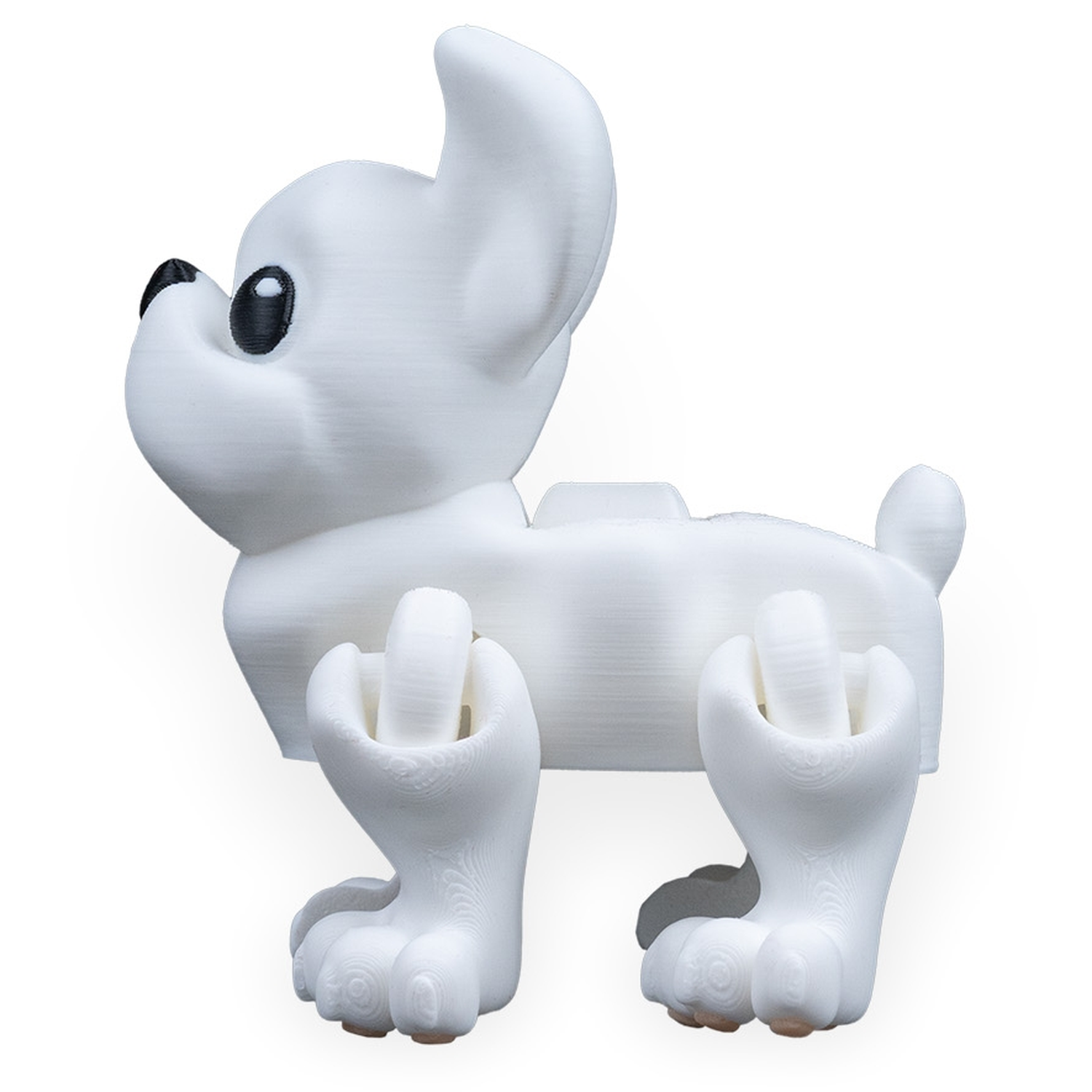 Objeto antiestrés mecánico French Bulldog