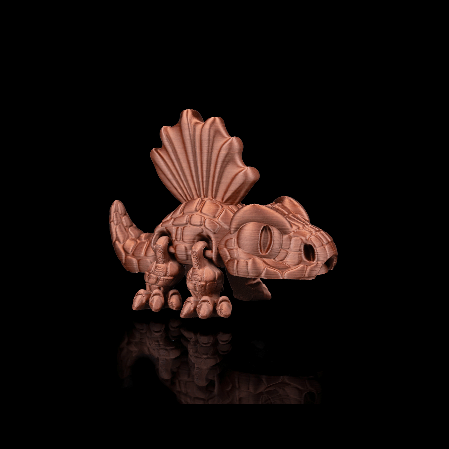 Figura articulada Dimetrodon Dinosaur