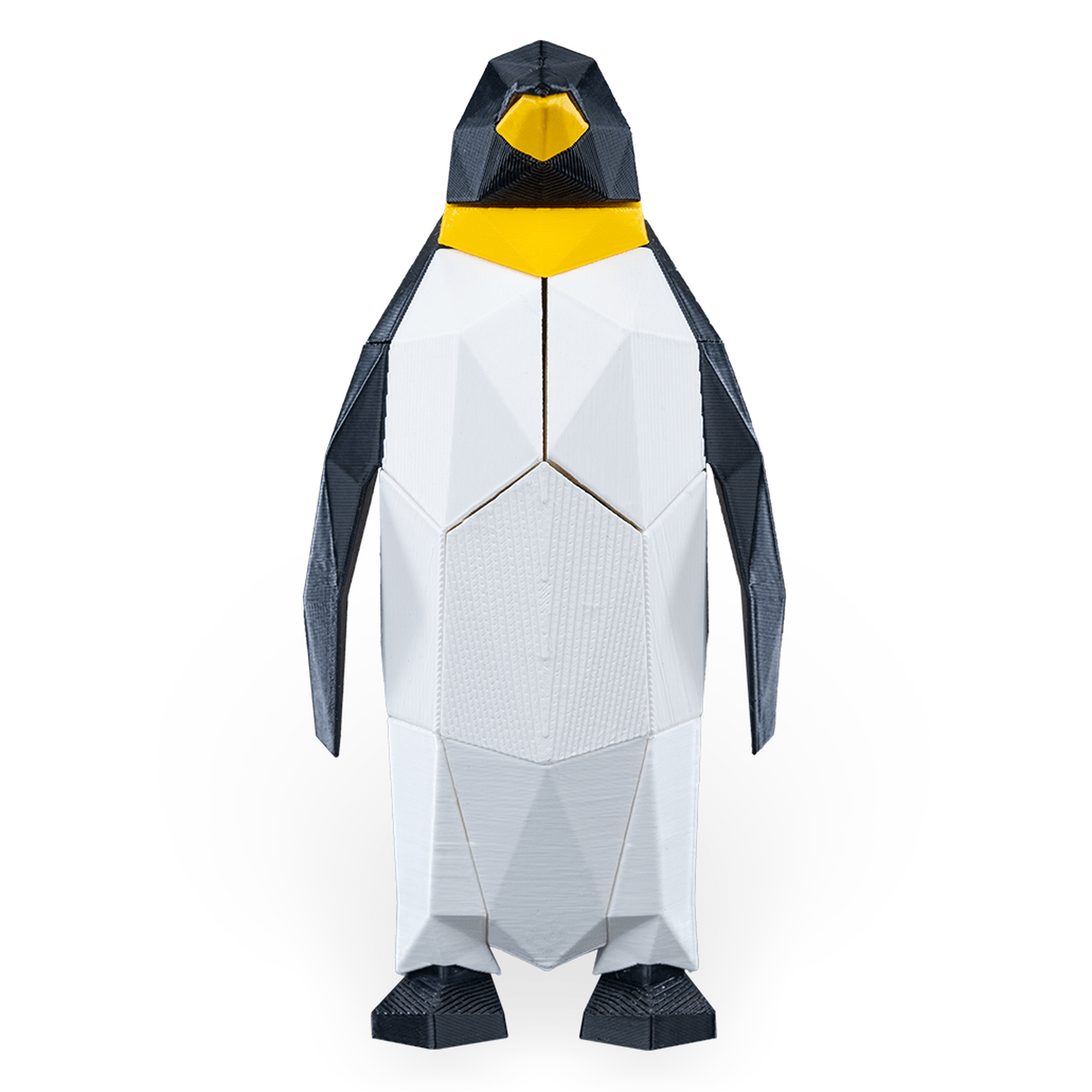 Bolígrafo decorativo Low Poly guin