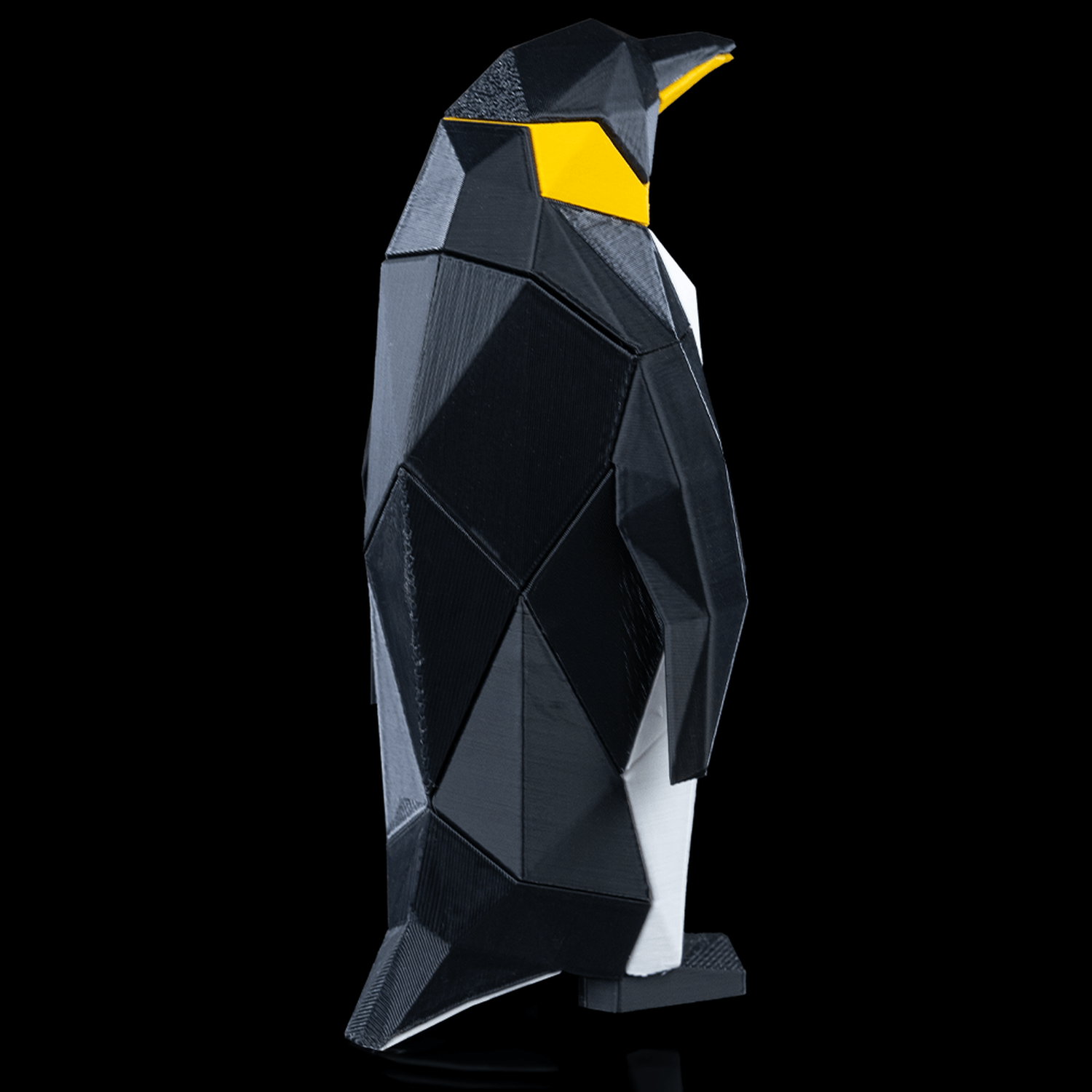 Bolígrafo decorativo Low Poly guin