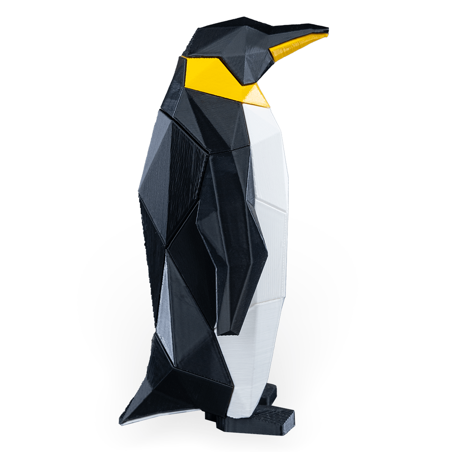 Bolígrafo decorativo Low Poly guin