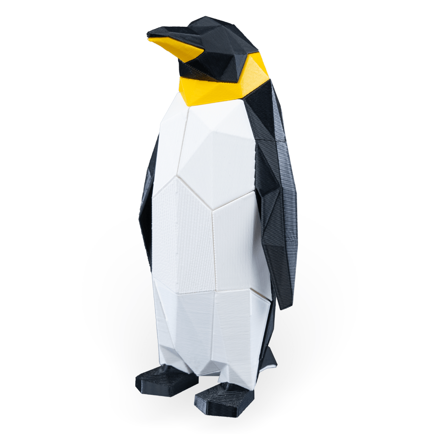 Bolígrafo decorativo Low Poly guin