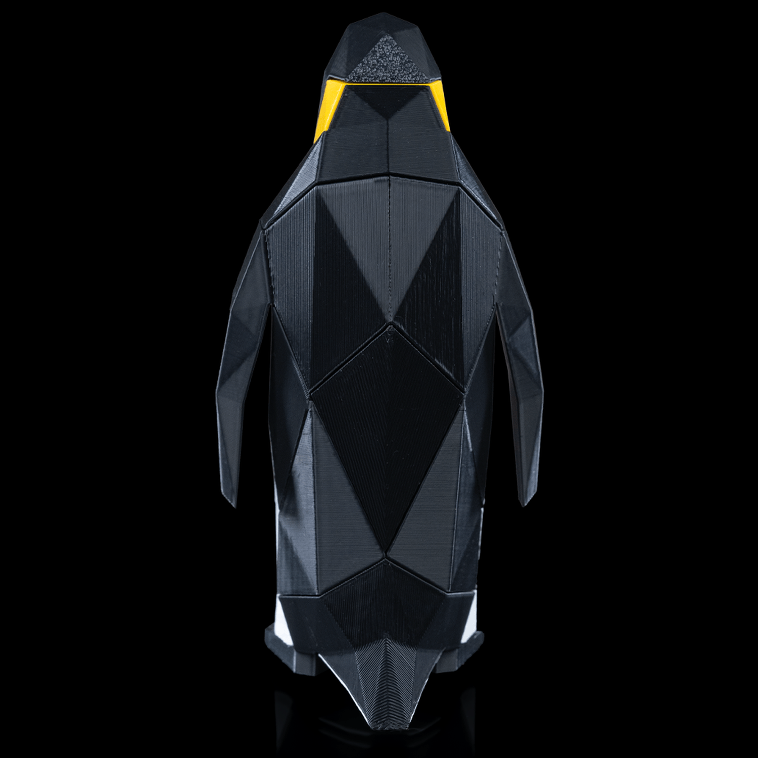 Bolígrafo decorativo Low Poly guin