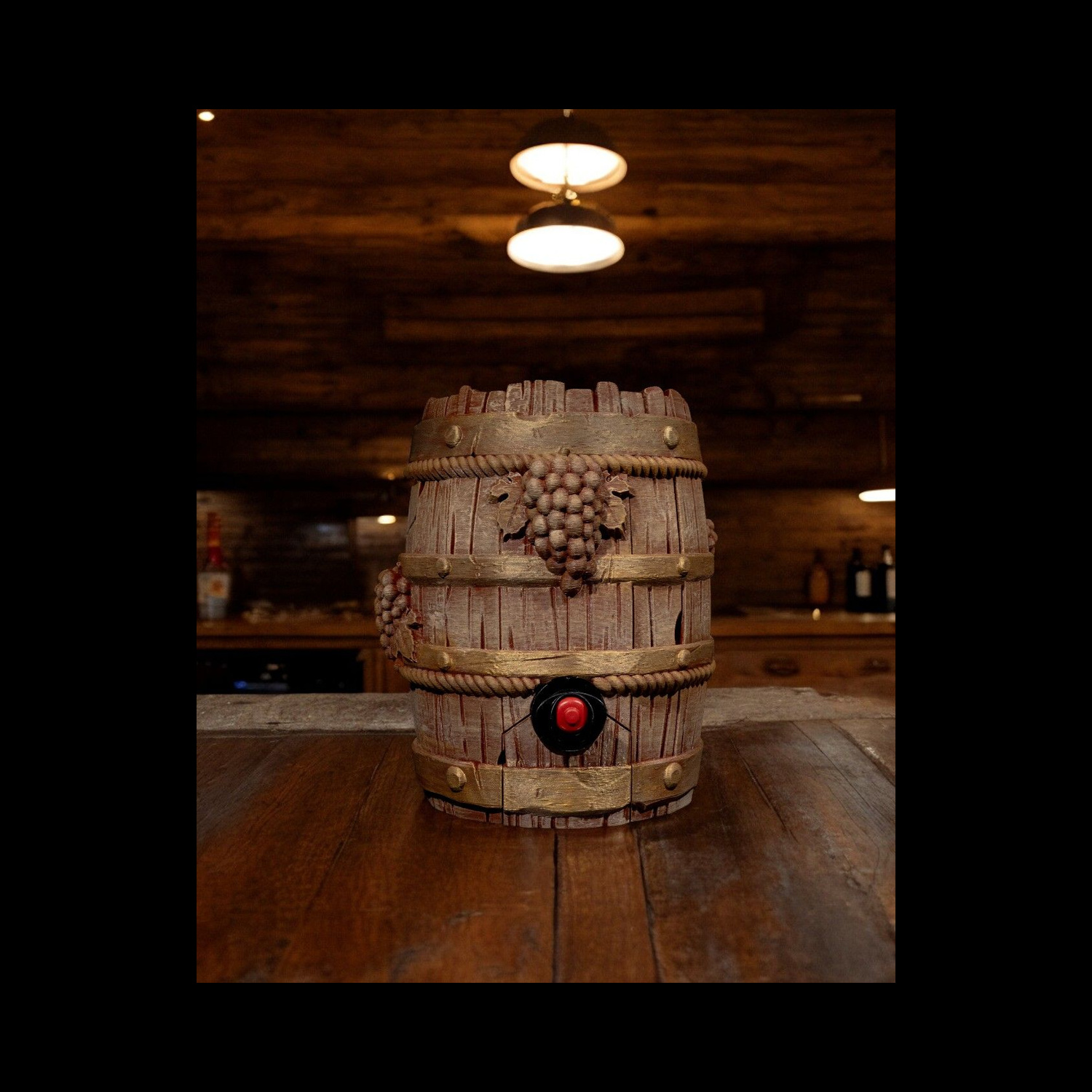 Dispensador para bolsa de vino Chestnut
