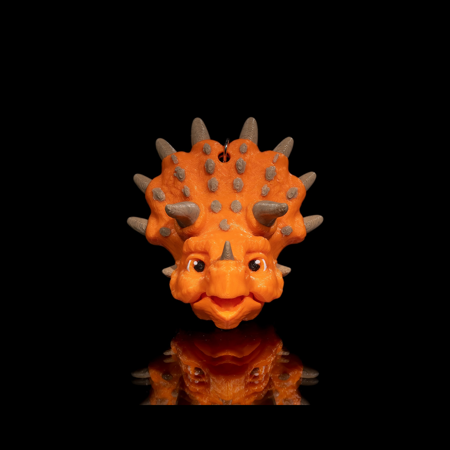 Llavero Articulated Triceratops