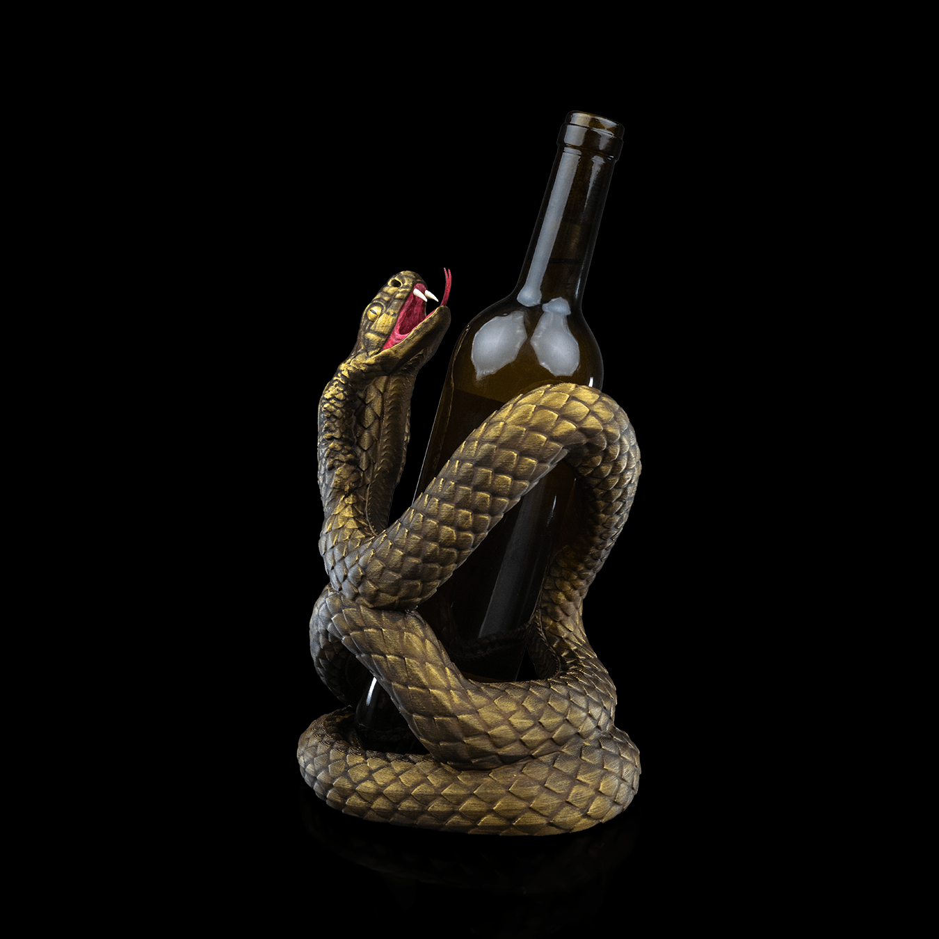 Soporte para botella de vino Naja's Embrace