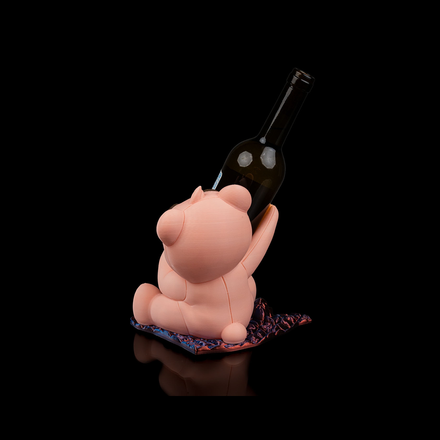 Soporte para botella de vino Teddy's Toast