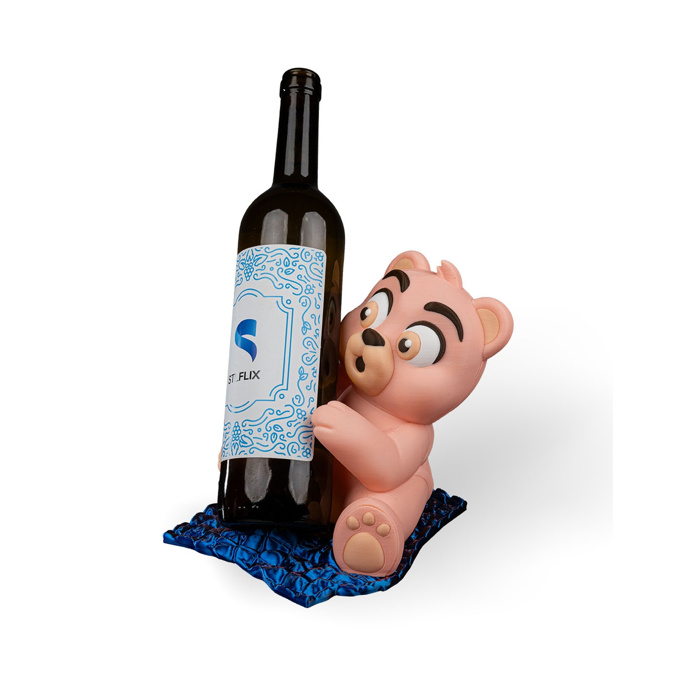 Soporte para botella de vino Teddy's Toast