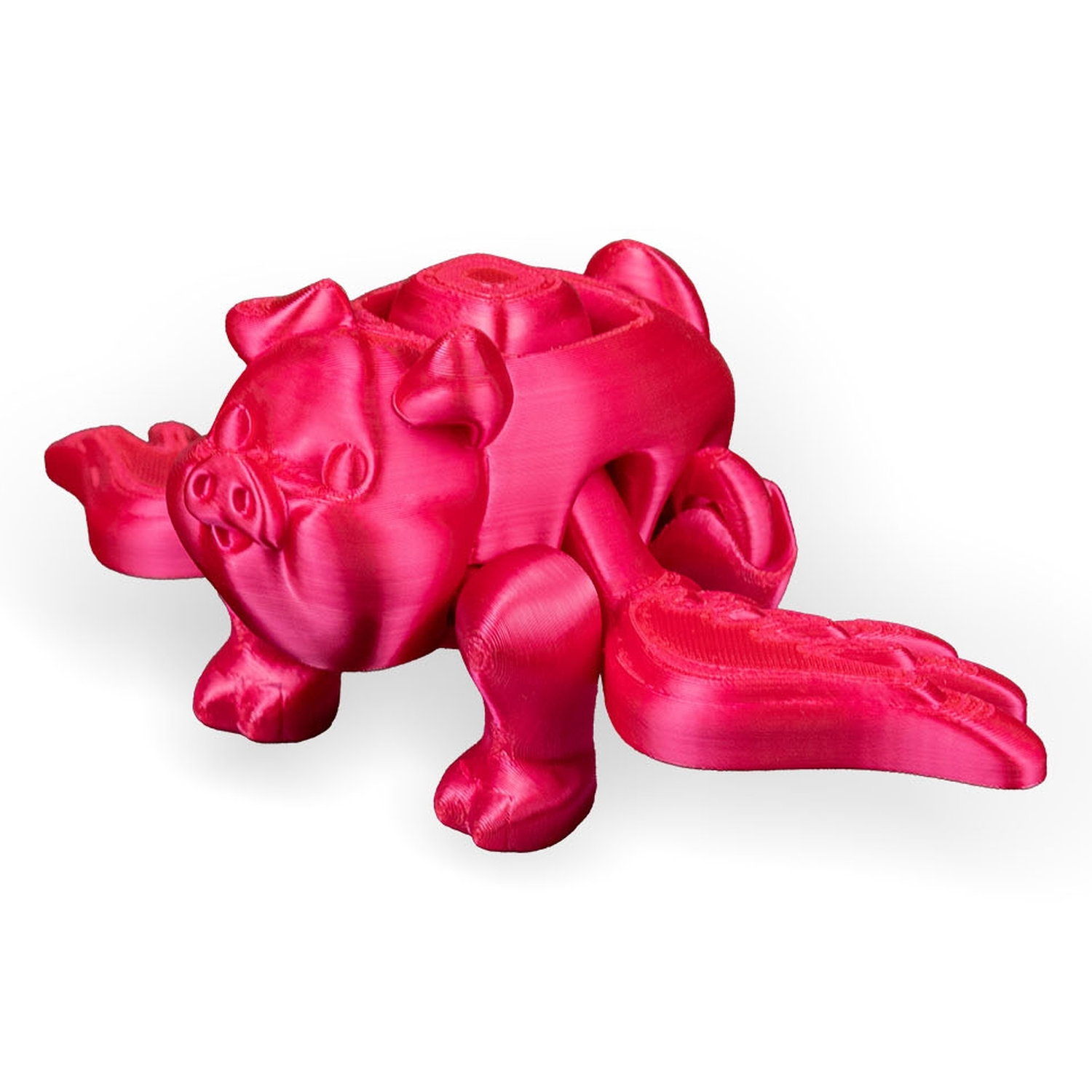 Juguete antiestrés mecánico Flying Pig
