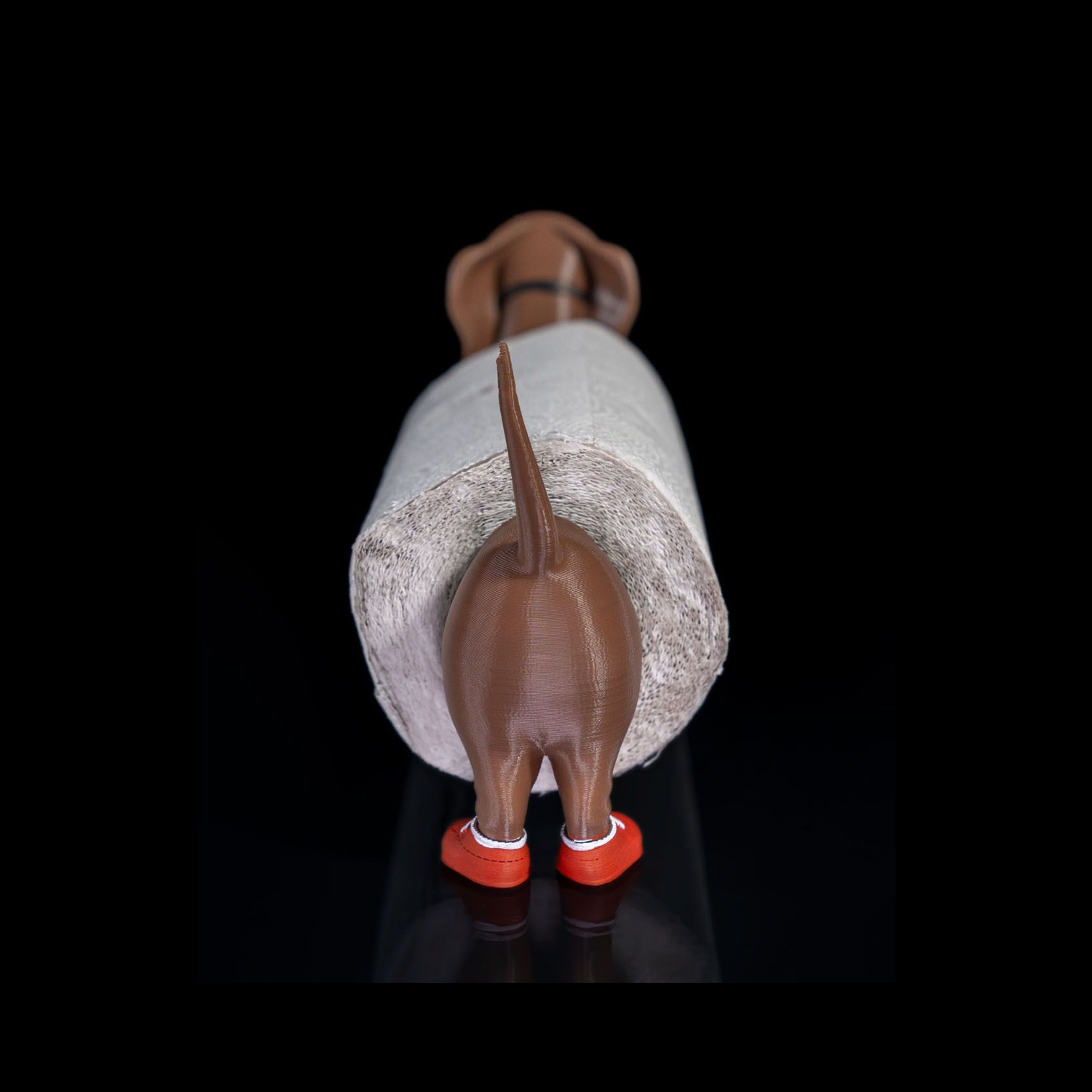 Soporte para papel Wiener Dog
