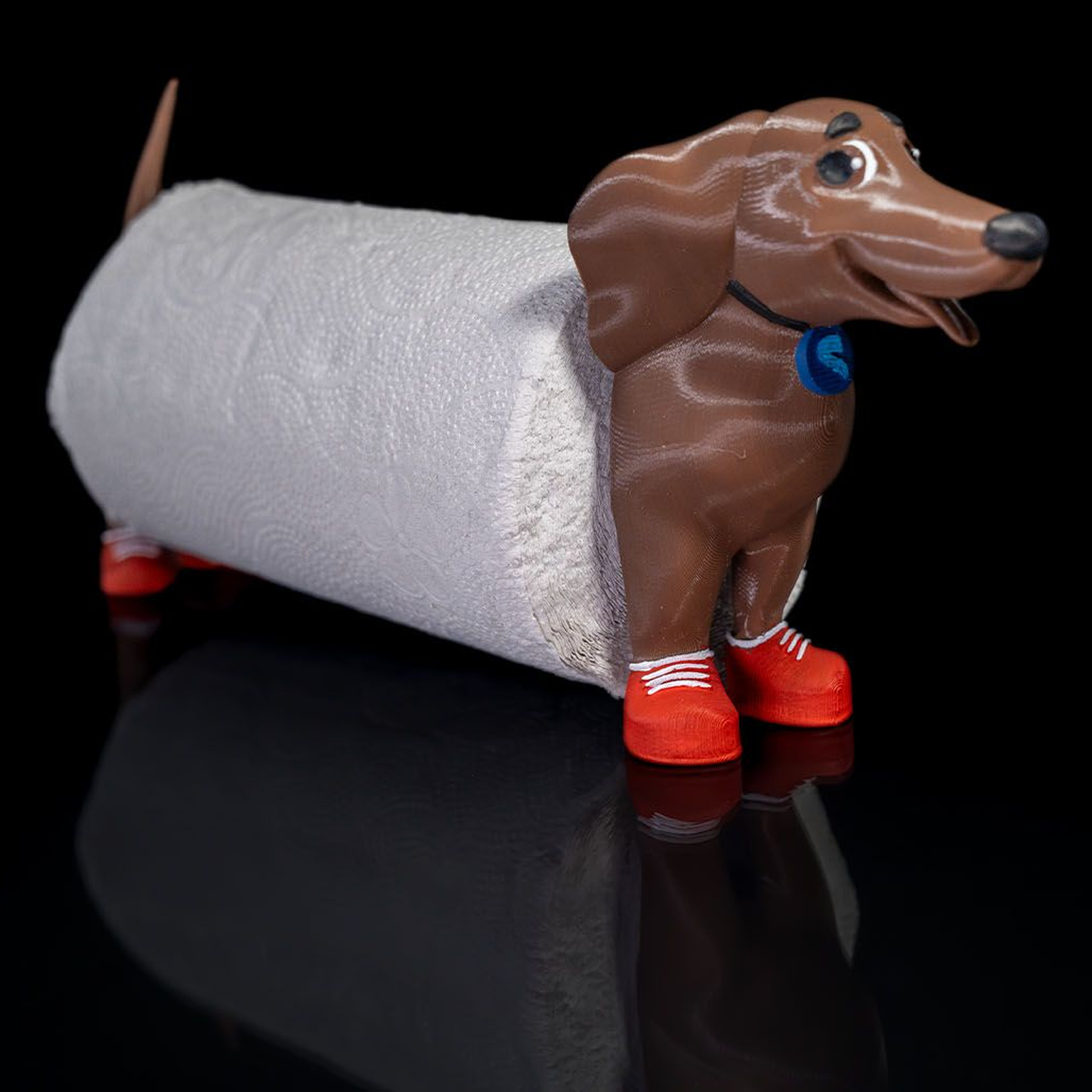 Soporte para papel Wiener Dog