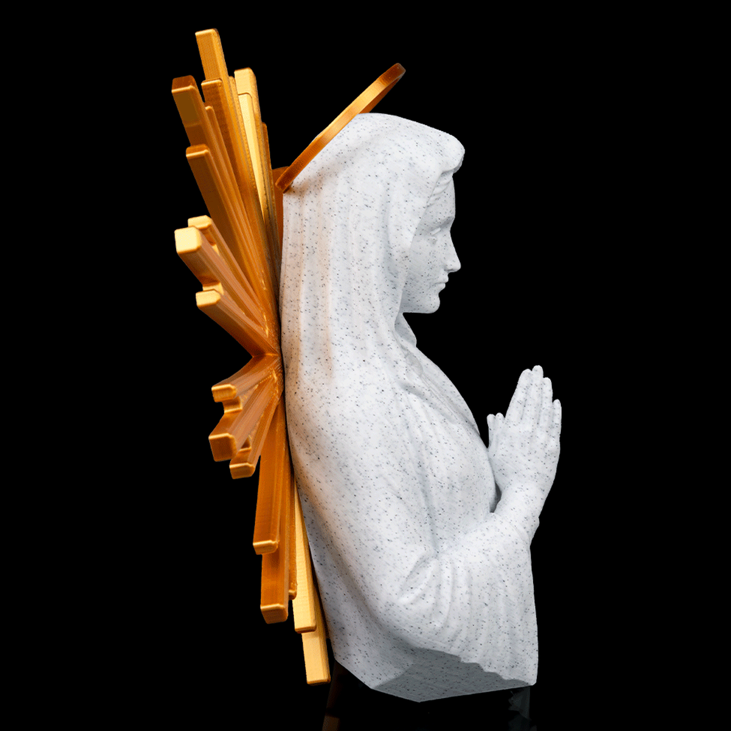 Decoración de pared de la Virgen María