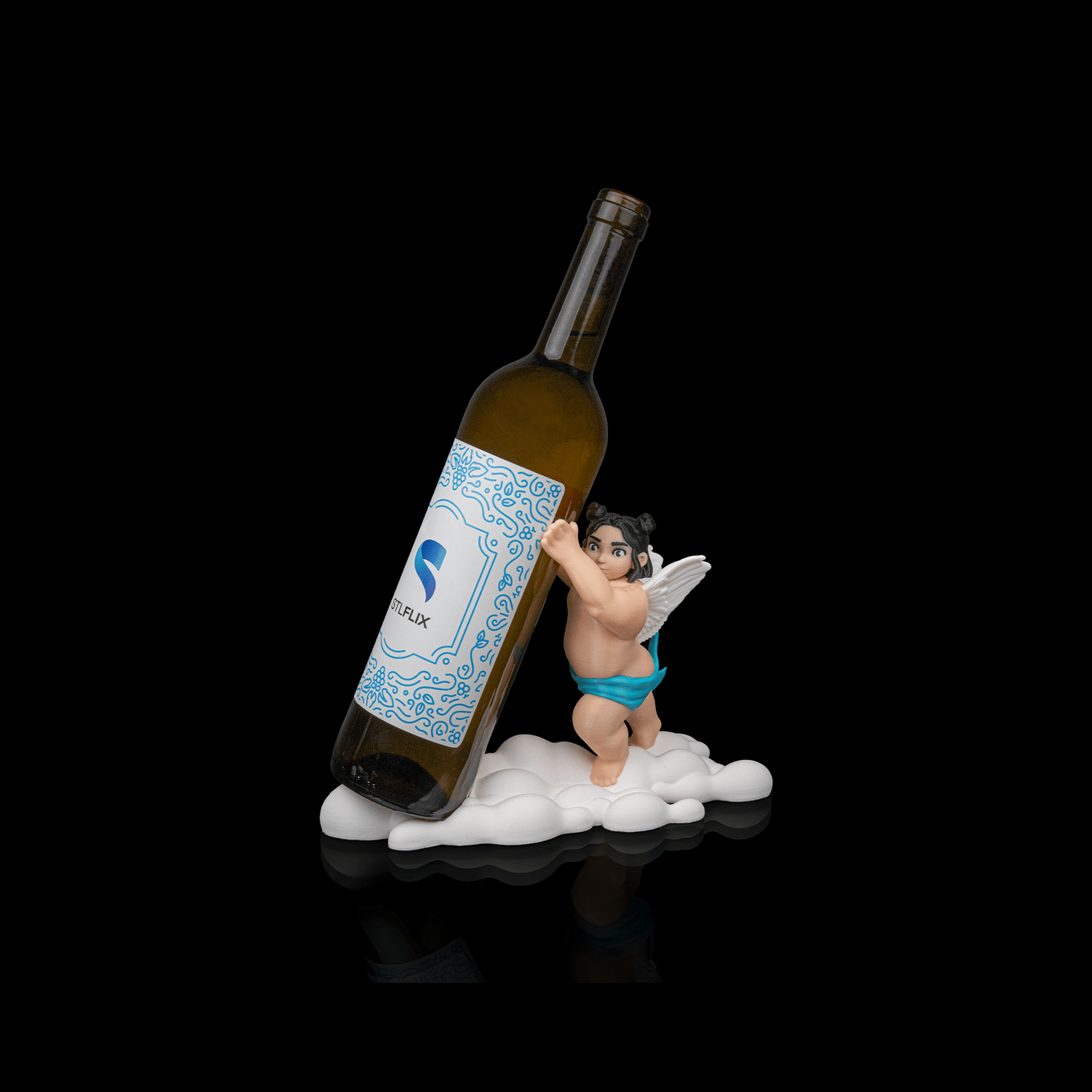 Soporte para botella de vino Cupid
