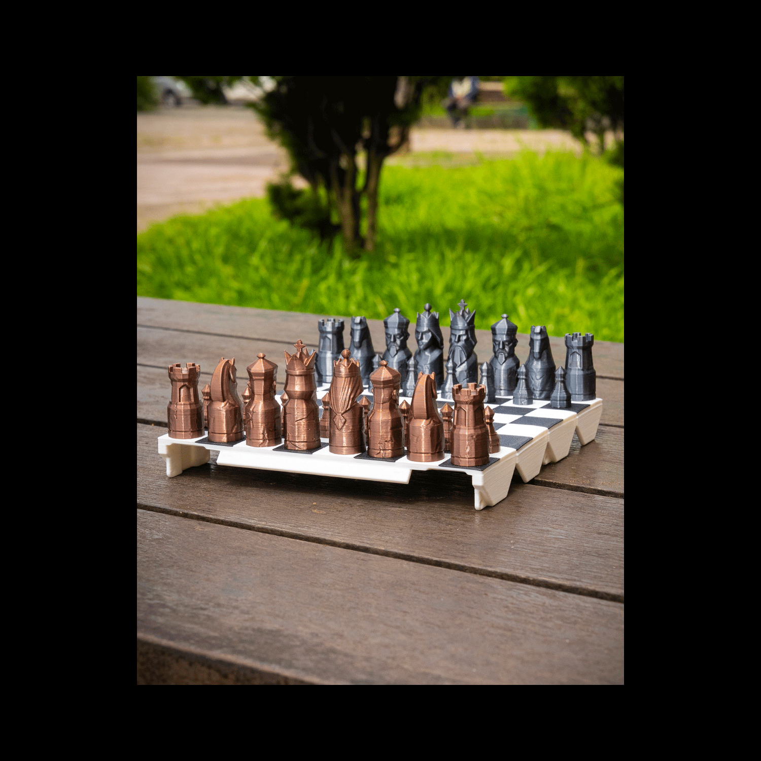 Tablero de juego plegable