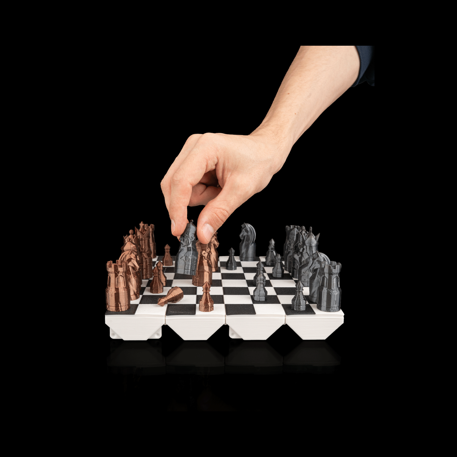 Tablero de juego plegable