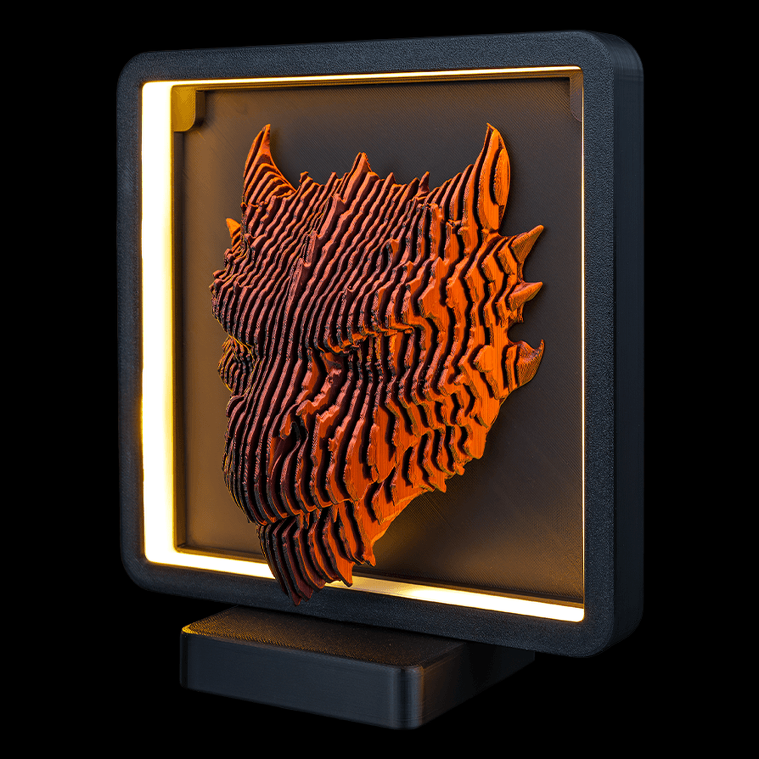 Escultura decorativa personalizable