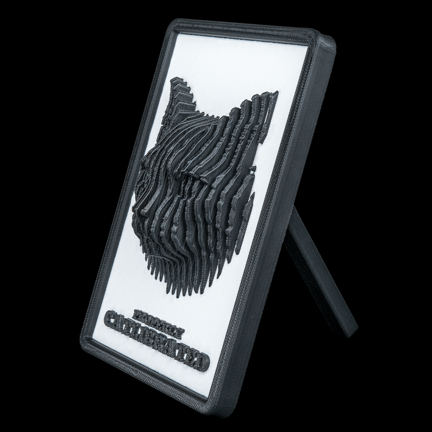 Escultura decorativa personalizable