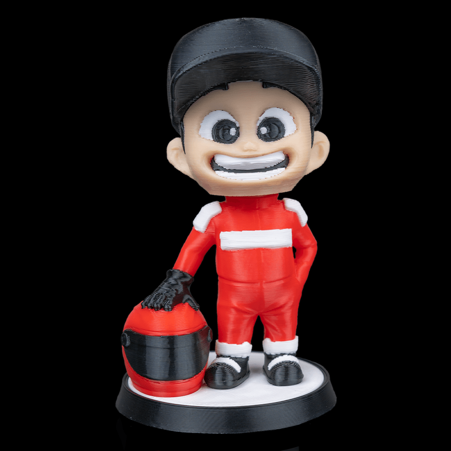 Figura decorativa personalizable Racing Driver