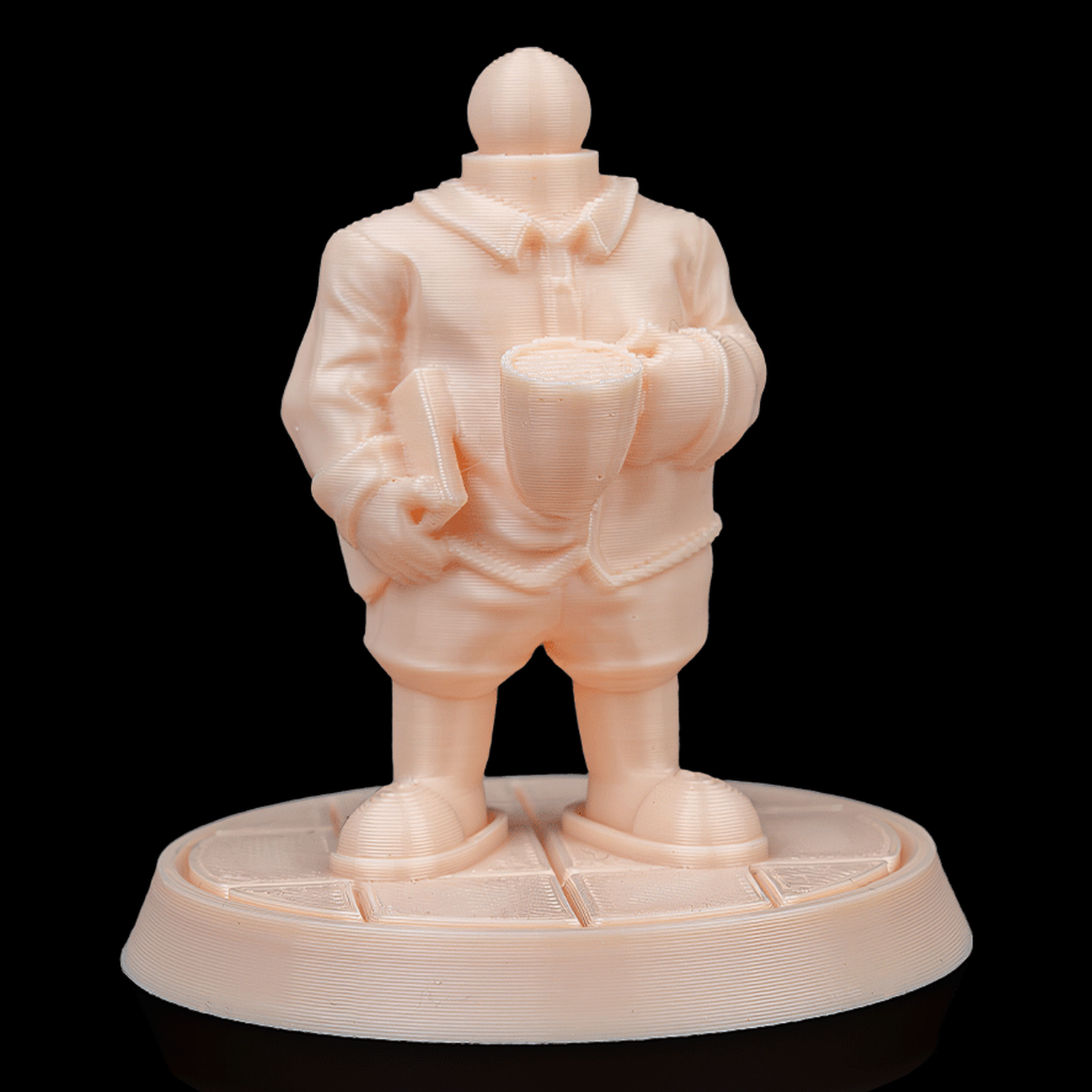 Figura decorativa personalizable Work From Home - Male