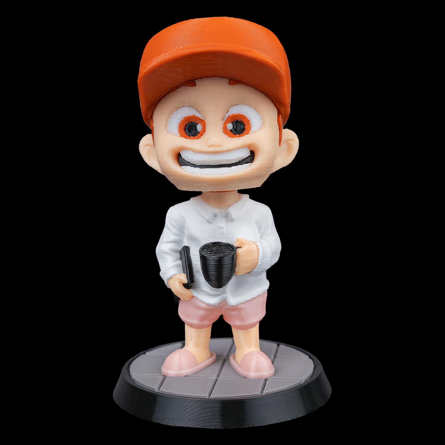 Figura decorativa personalizable Work From Home - Male