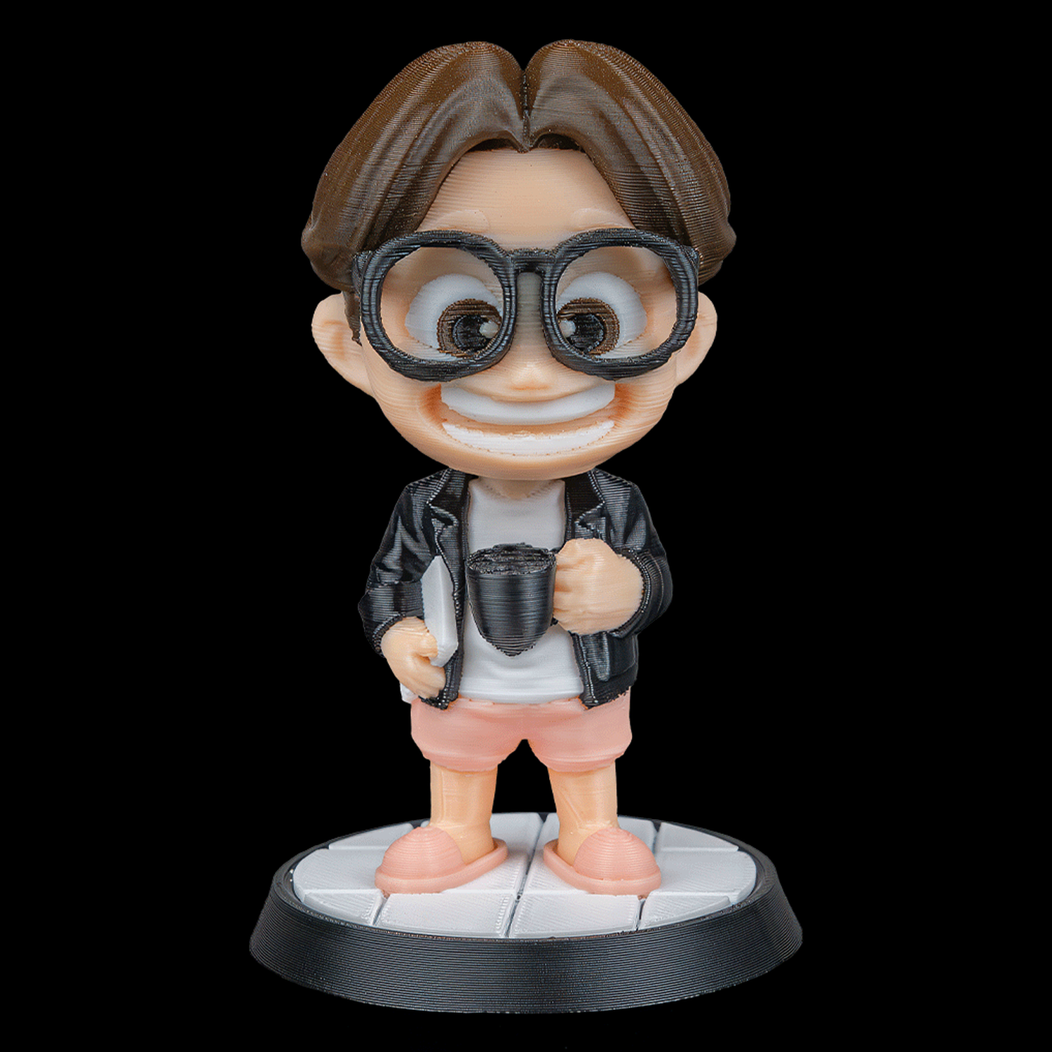 Figura decorativa personalizable Work From Home - Female