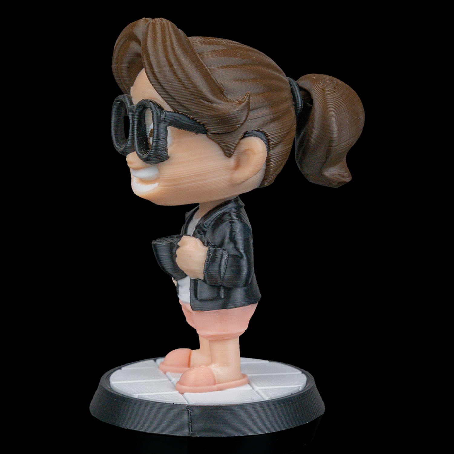 Figura decorativa personalizable Work From Home - Female