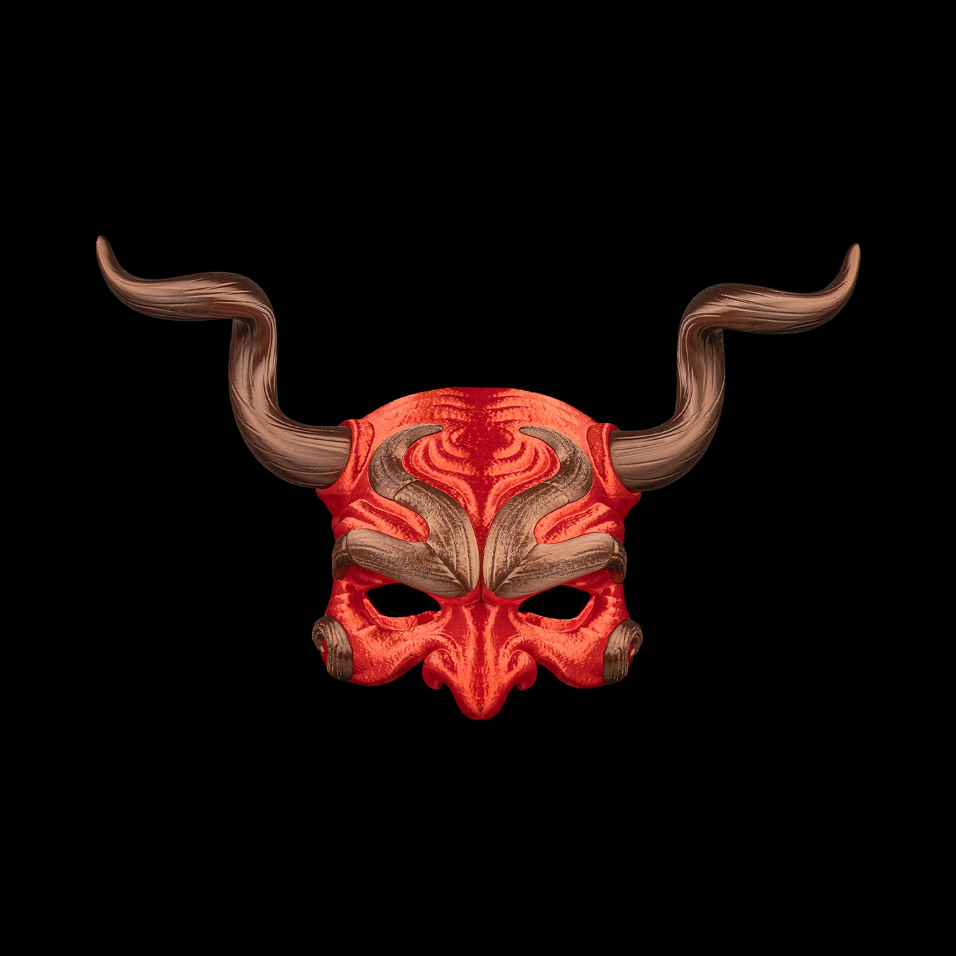 Máscara de demonio Devilight