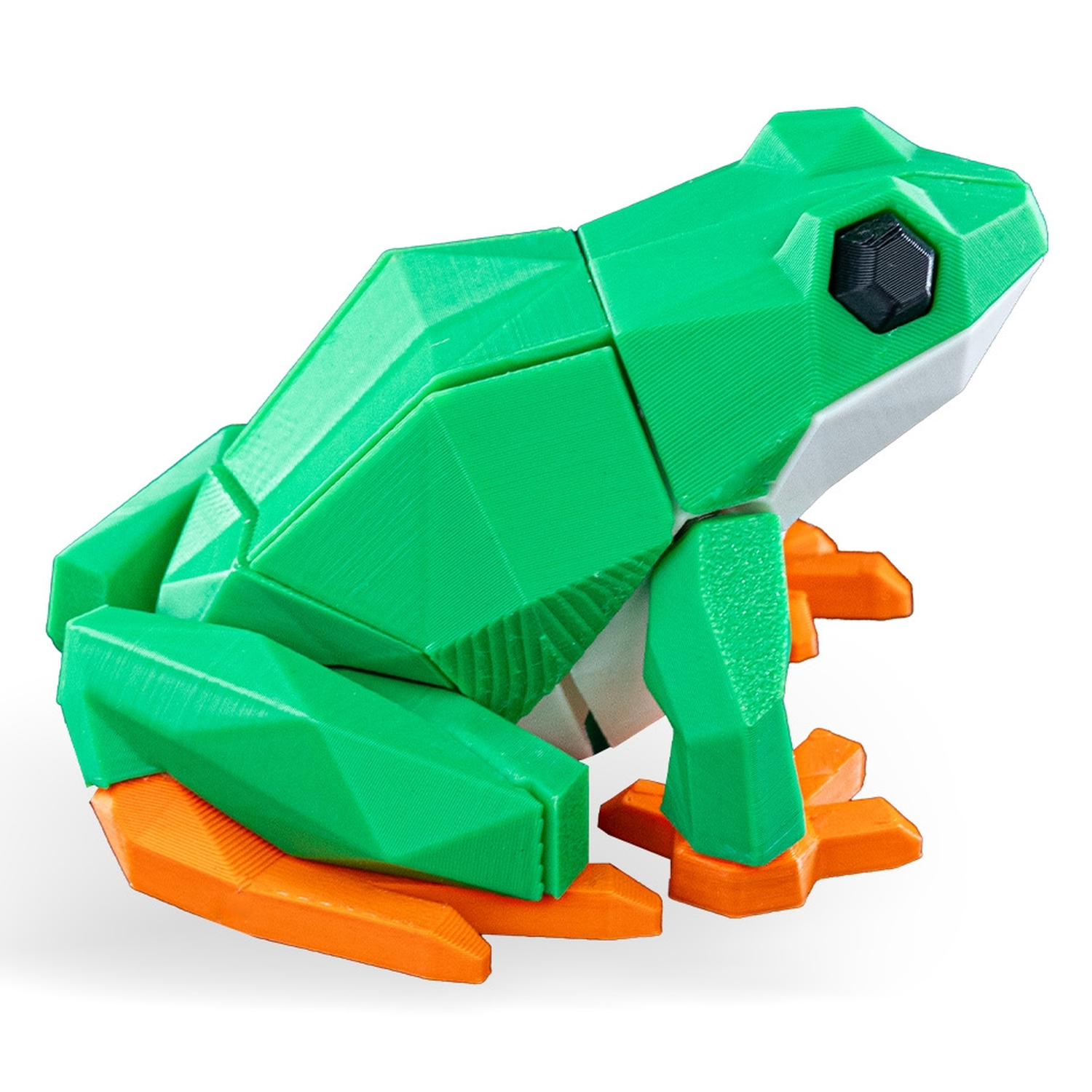 Figura decorativa Low Poly Frog