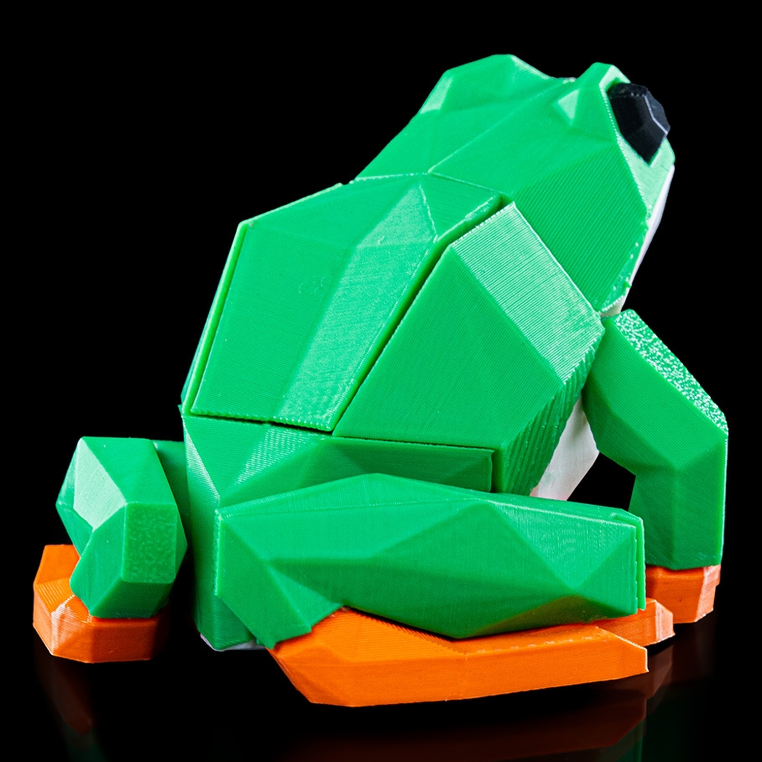 Figura decorativa Low Poly Frog