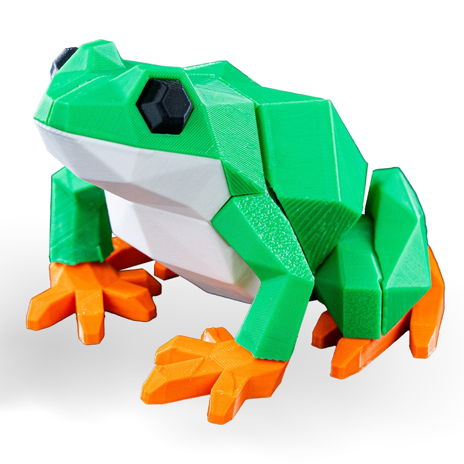 Figura decorativa Low Poly Frog