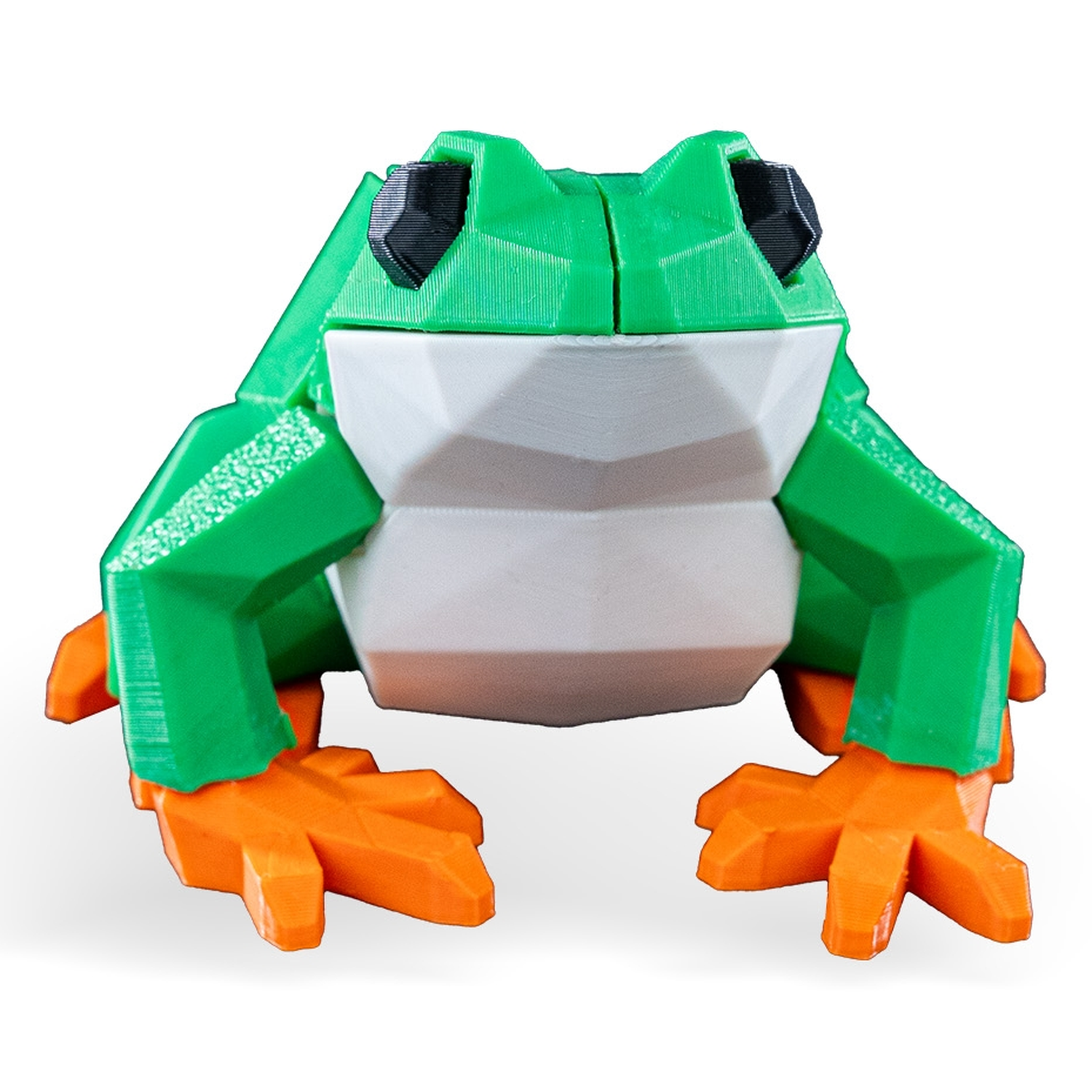 Figura decorativa Low Poly Frog