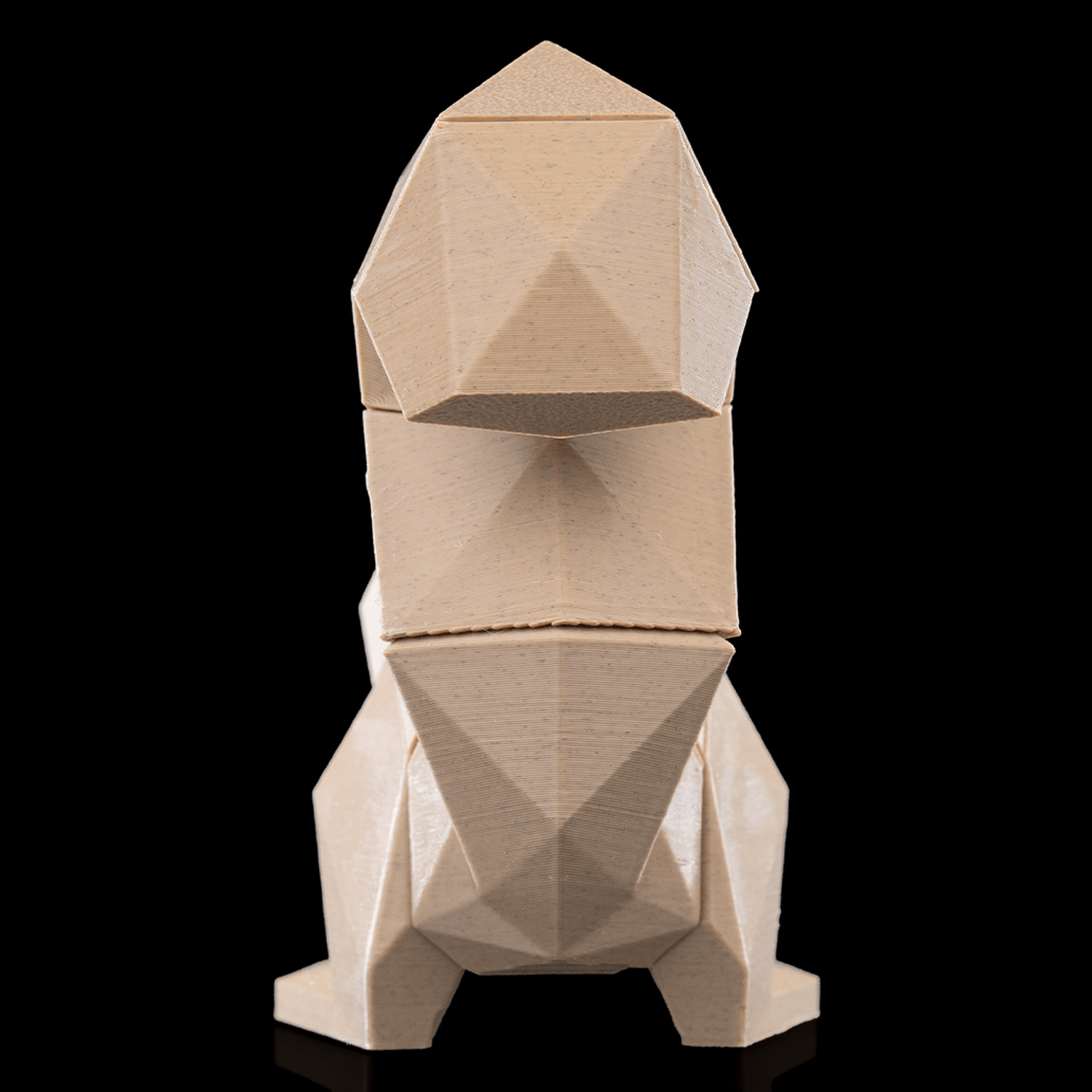 Figura decorativa Low Poly Squirrel