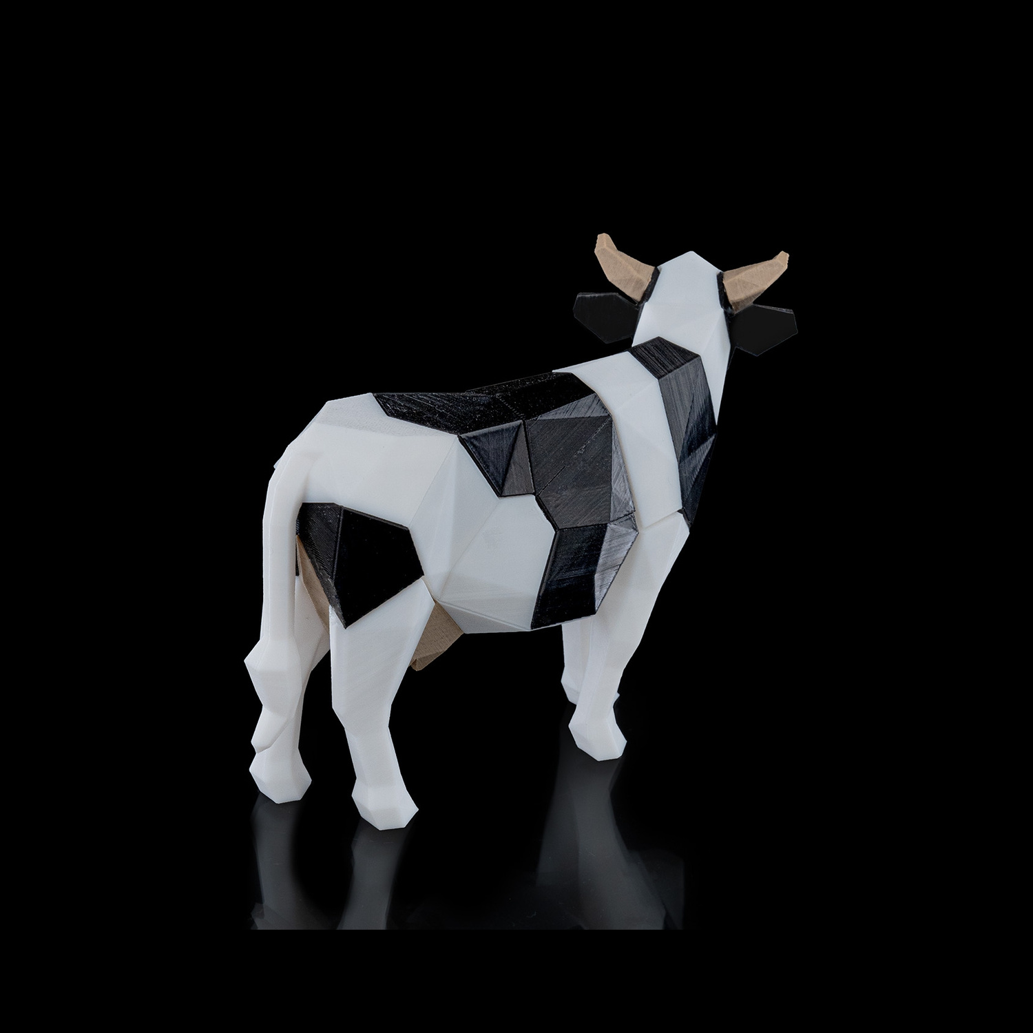 Figura decorativa Low Poly Cow