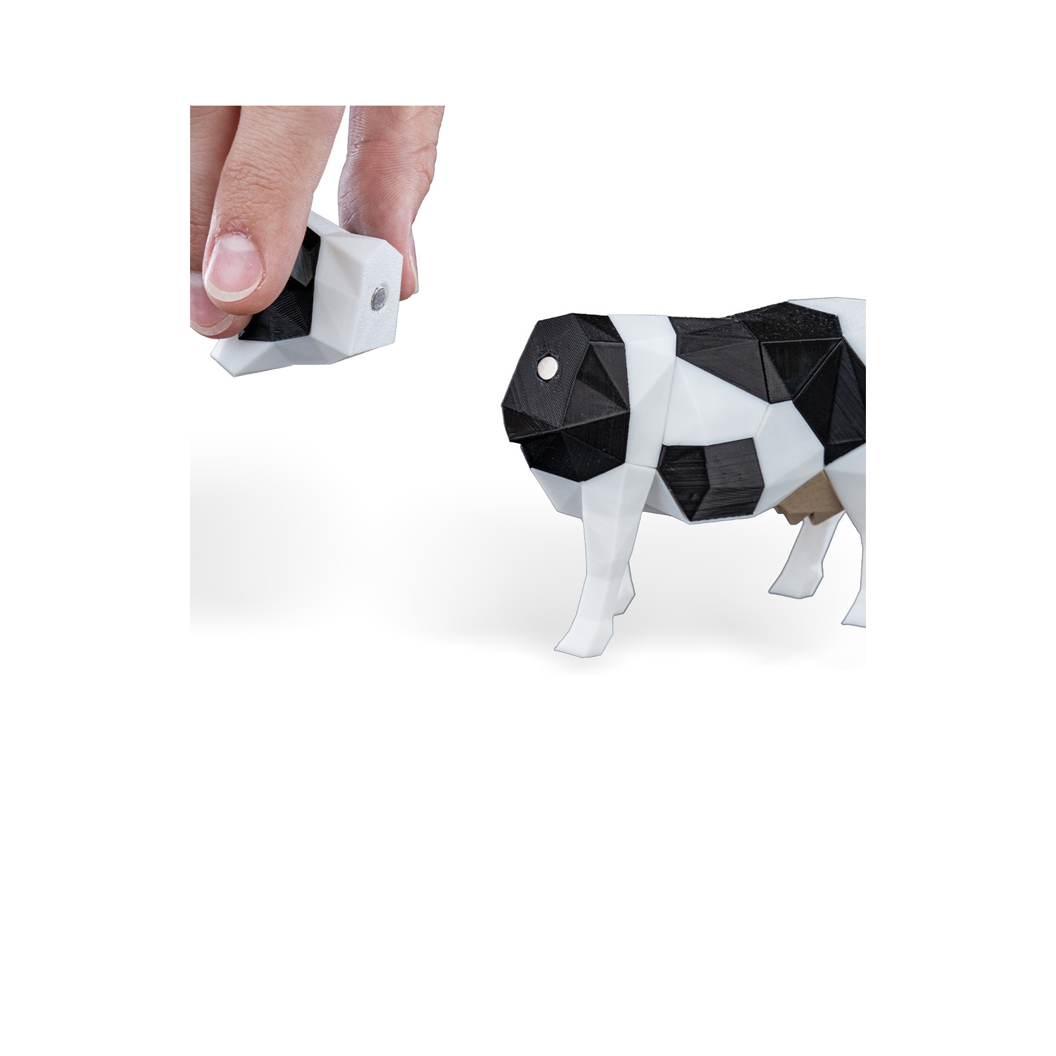 Figura decorativa Low Poly Cow