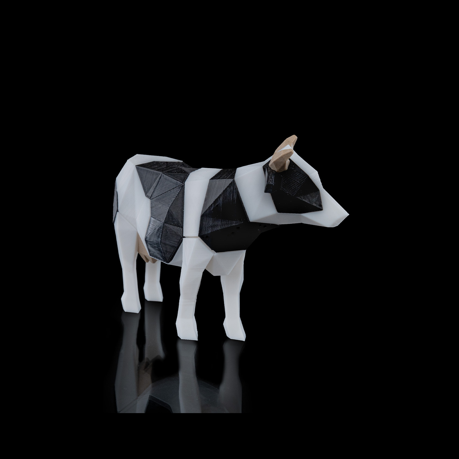 Figura decorativa Low Poly Cow