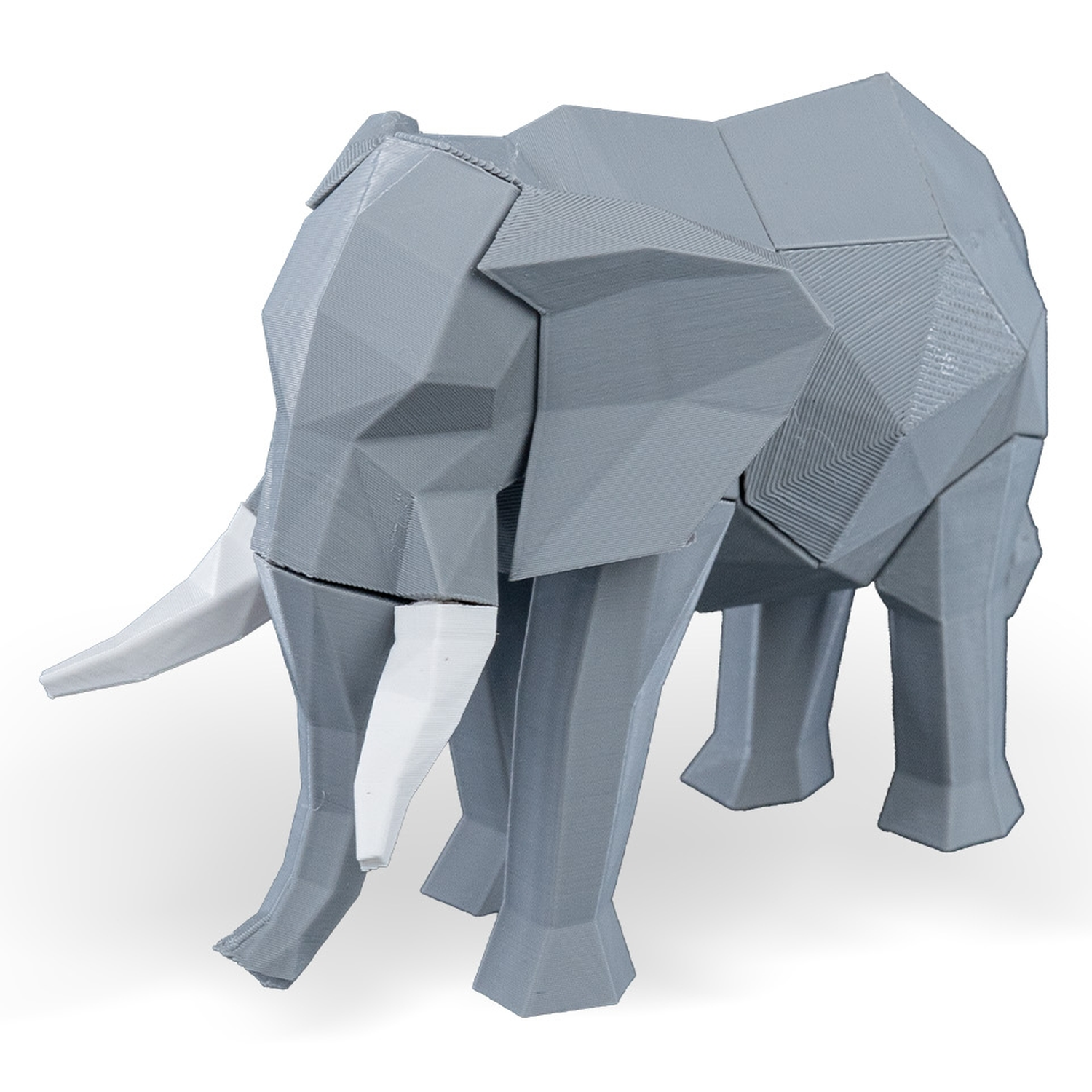 Figura decorativa Low Poly Elephant