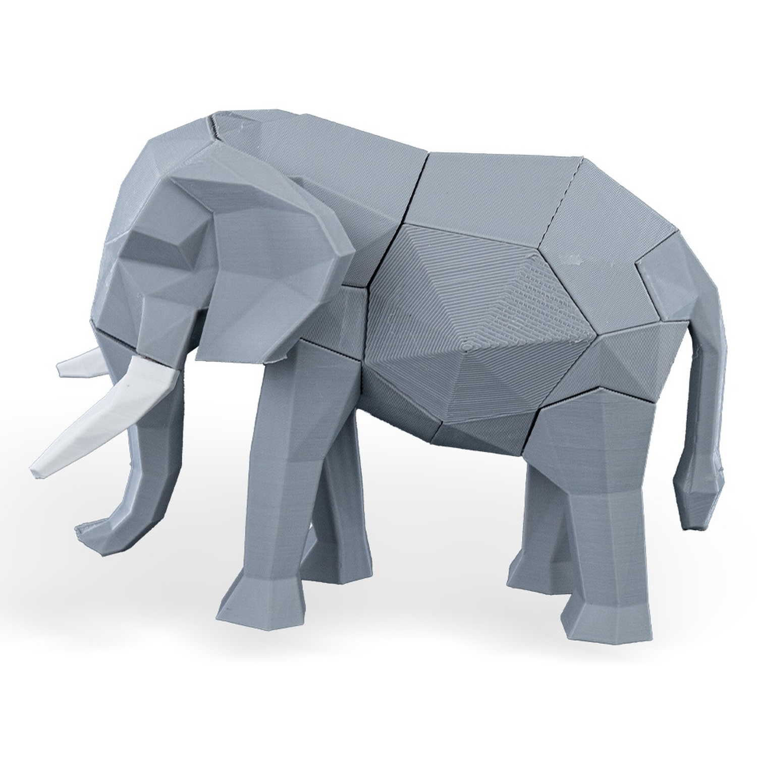 Figura decorativa Low Poly Elephant